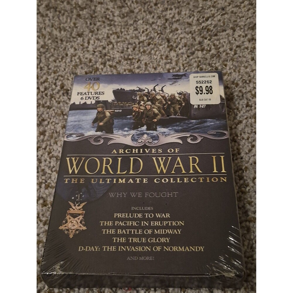 Archives of World War II - The Ultimate Collection (DVD 6-Disc Set) New